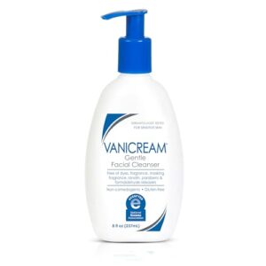 Vanicream Gentle Facial Cleanser with Pump Dispenser - 8 fl oz - Formulated Without Common Irritants for Those with Sensitive Skin : Beauty & Personal Care
